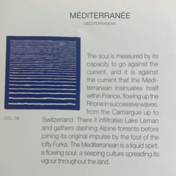 Like new! Hermes Mediterranee Scarf. - Picture 2 of 2